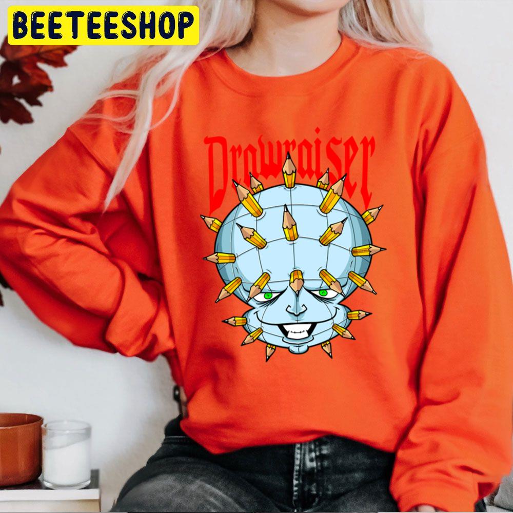 Drawraiser Pin Head Halloween Unisex Sweatshirt Drawraiser Pin Head Halloween Unisex Sweatshirt