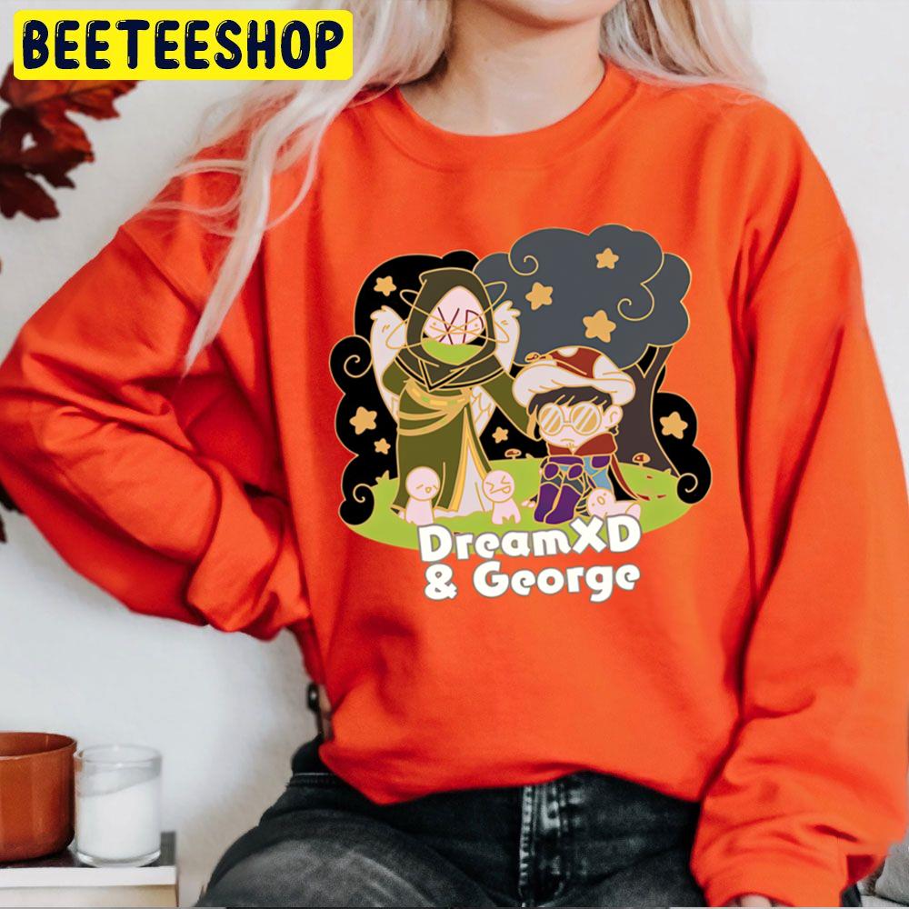 Dream And George Halloween Trending Unisex Sweatshirt Dream And George Halloween Trending Unisex Sweatshirt