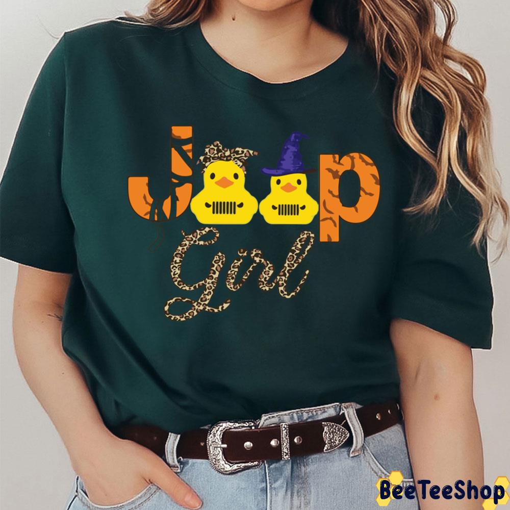 Ducks Jeep Halloween Trending Unisex T-Shirt Ducks Jeep Halloween Trending Unisex T-Shirt