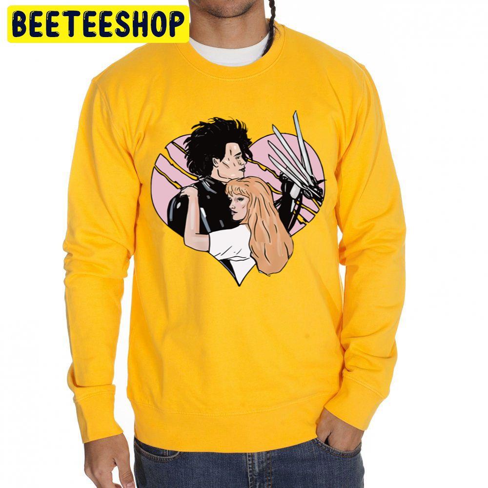 Edward Scissorhands 80s Vintage Pastel Unisex Sweatshirt Edward Scissorhands 80s Vintage Pastel Unisex Sweatshirt