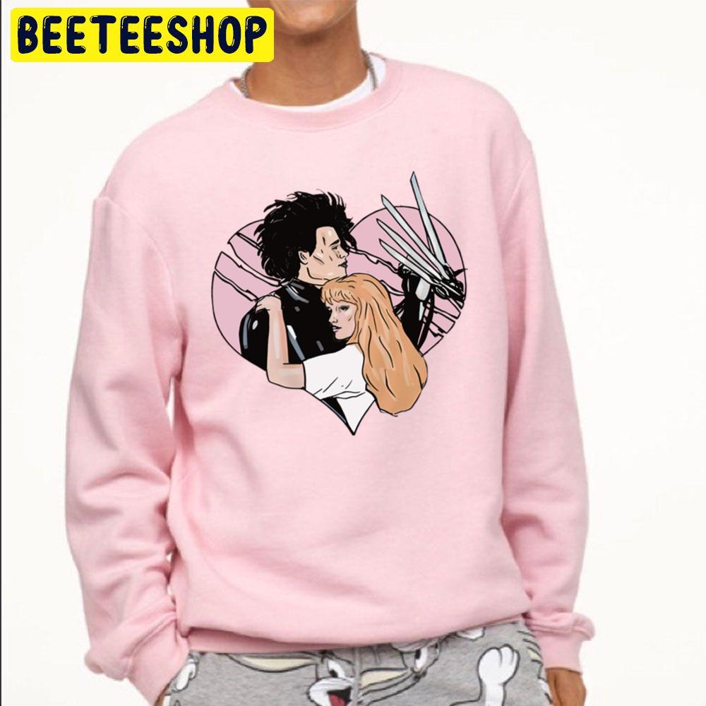 Edward Scissorhands 80s Vintage Pastel Unisex Sweatshirt Edward Scissorhands 80s Vintage Pastel Unisex Sweatshirt