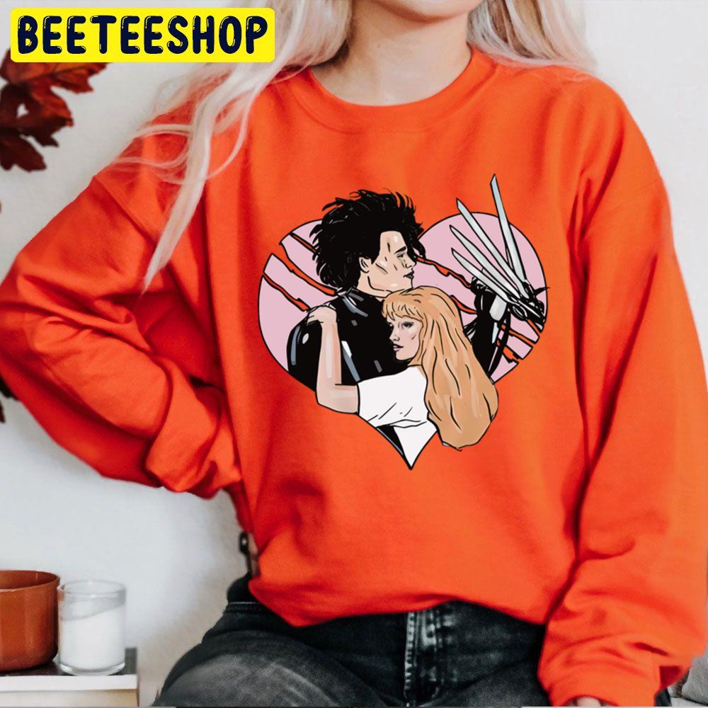 Edward Scissorhands 80s Vintage Pastel Unisex Sweatshirt Edward Scissorhands 80s Vintage Pastel Unisex Sweatshirt