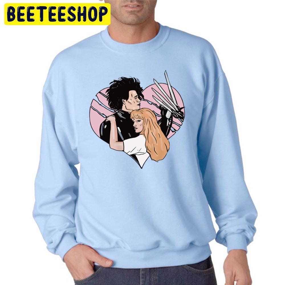 Edward Scissorhands 80s Vintage Pastel Unisex Sweatshirt Edward Scissorhands 80s Vintage Pastel Unisex Sweatshirt