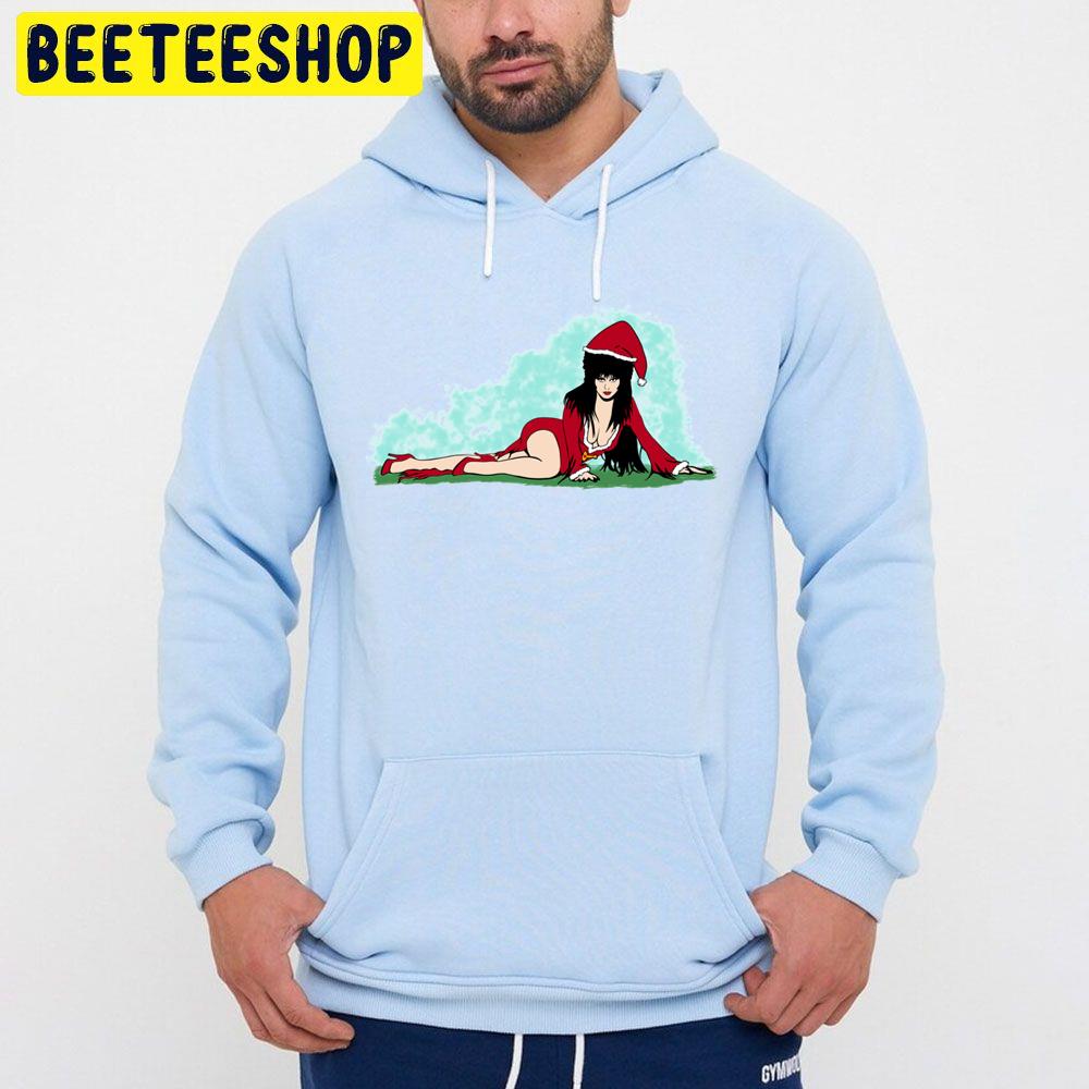Elvira Mistress Of The Dark Christmas Unisex Hoodie Elvira Mistress Of The Dark Christmas Unisex Hoodie