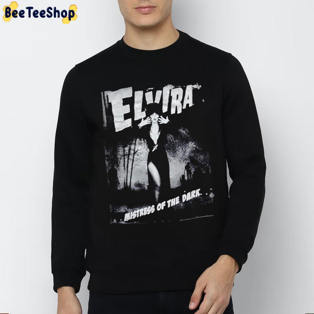 Elvira Mistress Of The Dark Unisex Sweatshirt Elvira Mistress Of The Dark Unisex Sweatshirt