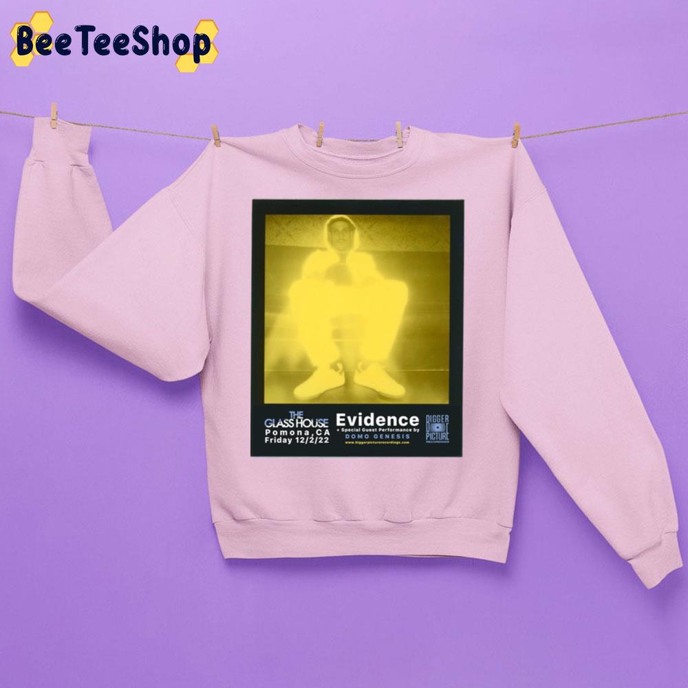 Evidence At The Glass House Unisex Sweatshirt Evidence At The Glass House Unisex Sweatshirt