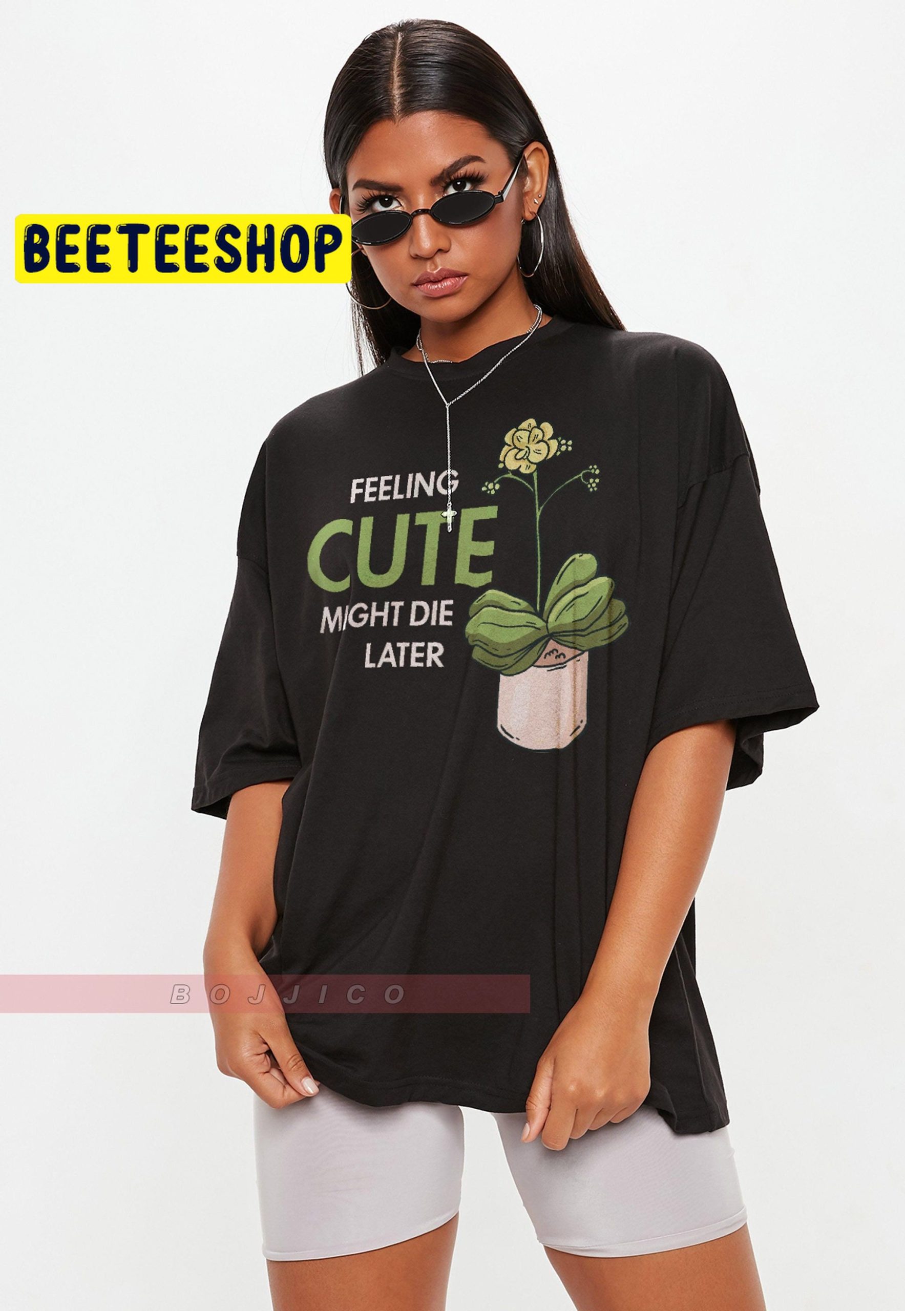 Feeling Cute Might Die Later Trending Unisex T-Shirt Feeling Cute Might Die Later Trending Unisex T-Shirt