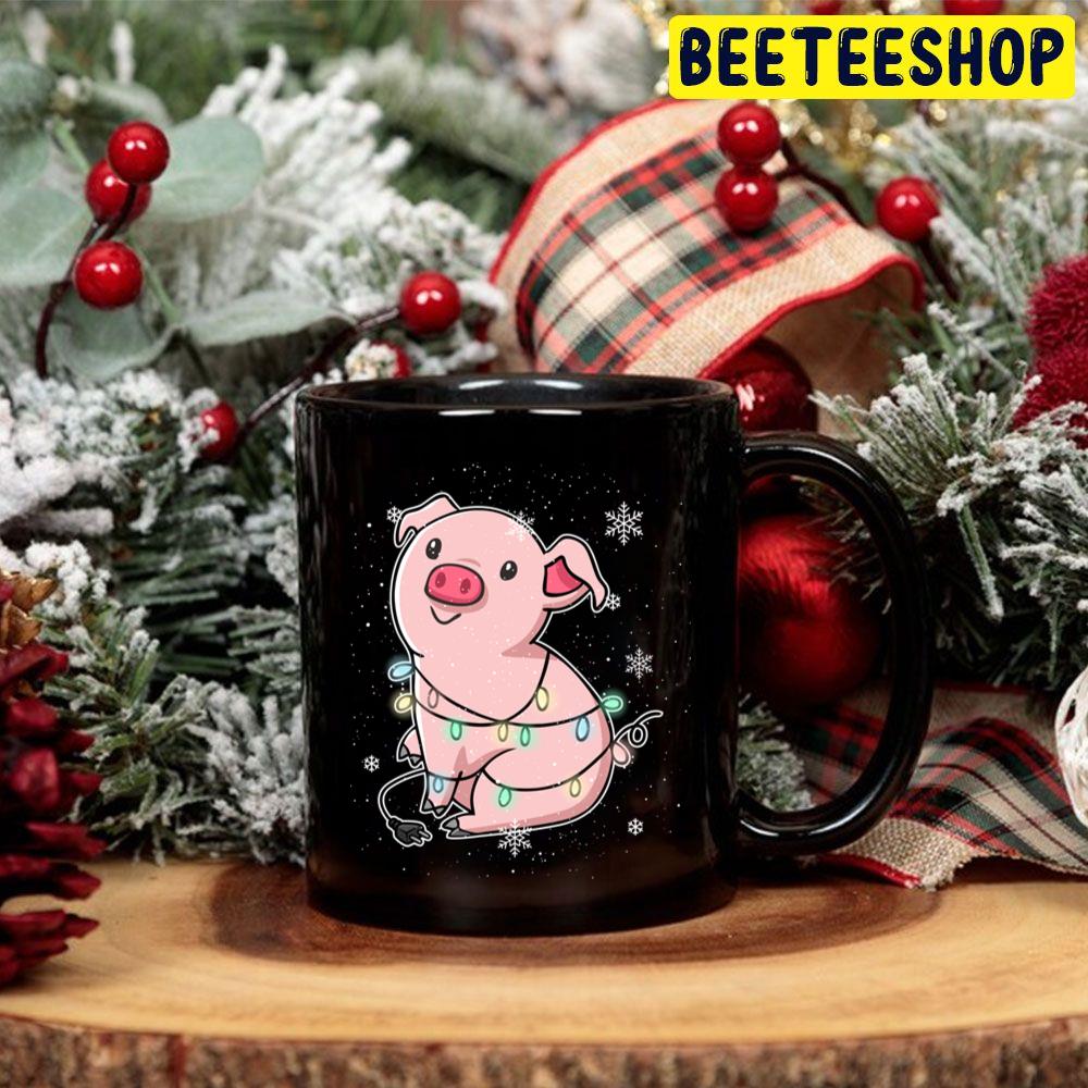Festive Pig Farm Farmer Christmas Trending Unisex Hoodie Festive Pig Farm Farmer Christmas Trending Unisex Hoodie