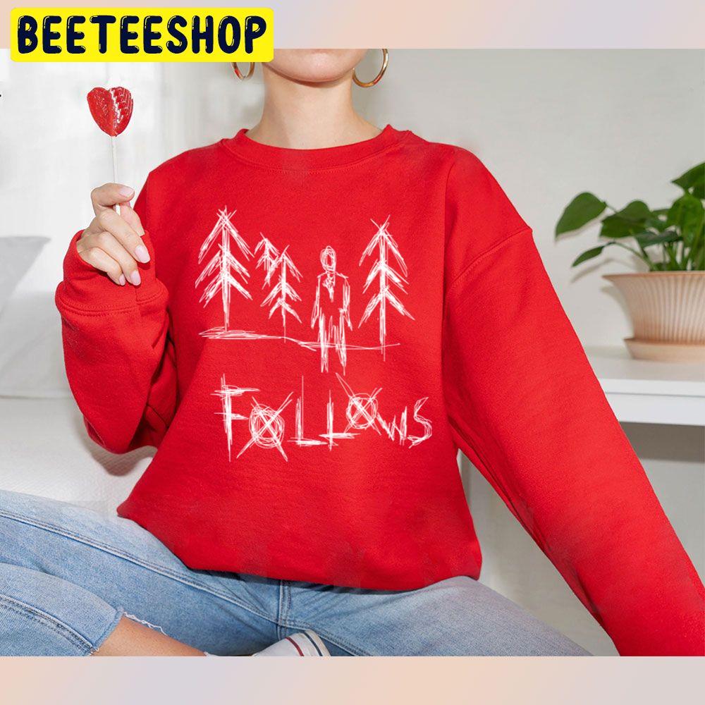 Follows Slender Halloween Trending Unisex Sweatshirt Follows Slender Halloween Trending Unisex Sweatshirt