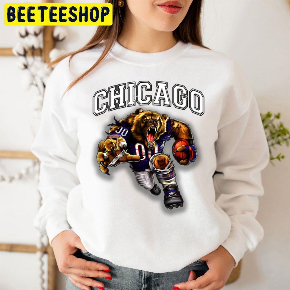 Football Chicago Bears Logo Art Trending Unisex Sweatshirt Football Chicago Bears Logo Art Trending Unisex Sweatshirt