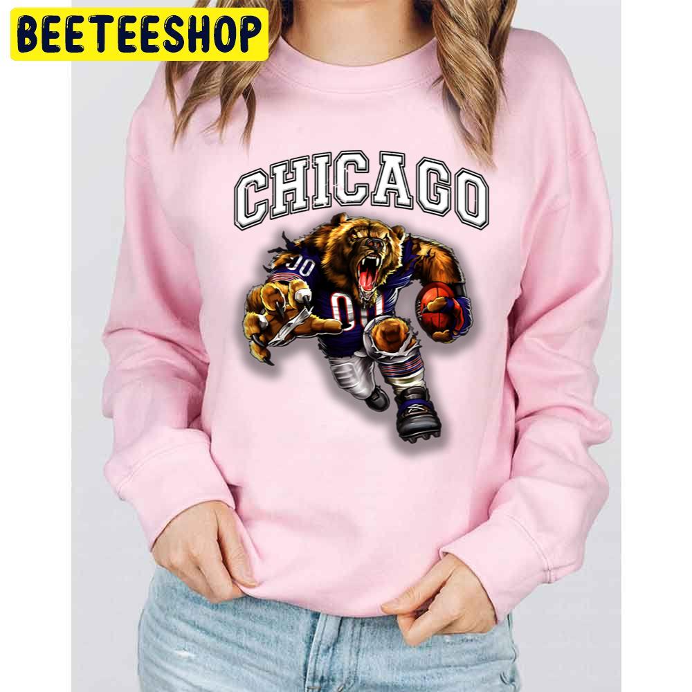 Football Chicago Bears Logo Art Trending Unisex Sweatshirt Football Chicago Bears Logo Art Trending Unisex Sweatshirt