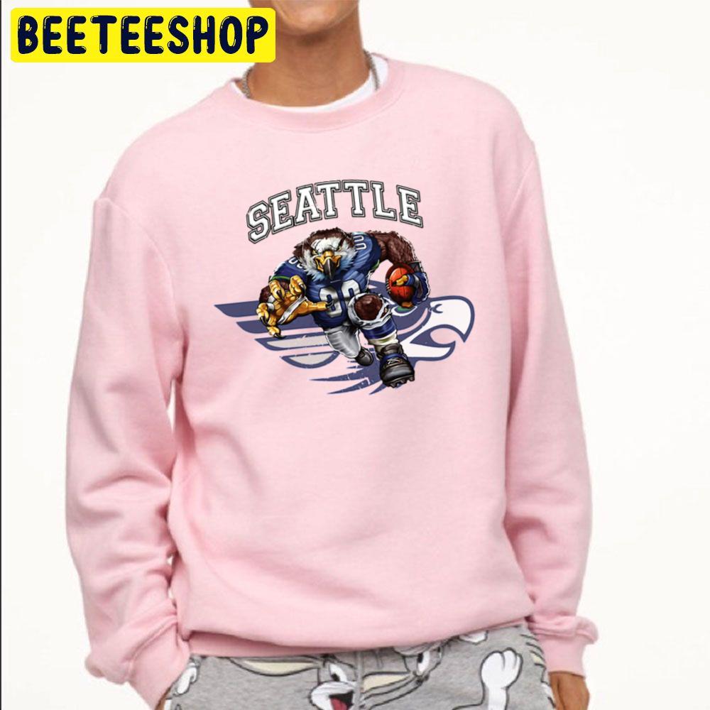 Football Seattle Seahawks Football Logo Art Trending Unisex Sweatshirt Football Seattle Seahawks Football Logo Art Trending Unisex Sweatshirt