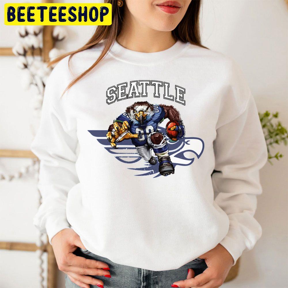 Football Seattle Seahawks Football Logo Art Trending Unisex Sweatshirt Football Seattle Seahawks Football Logo Art Trending Unisex Sweatshirt