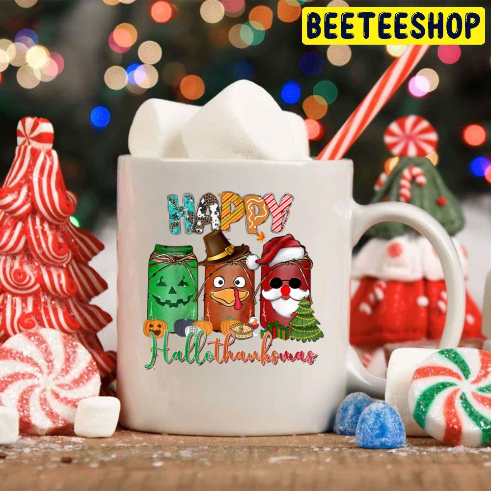 Frankenstein Turkey And Santa Happy Hallothanksmas Cups Trending Unisex Hoodie Frankenstein Turkey And Santa Happy Hallothanksmas Cups Trending Unisex Hoodie