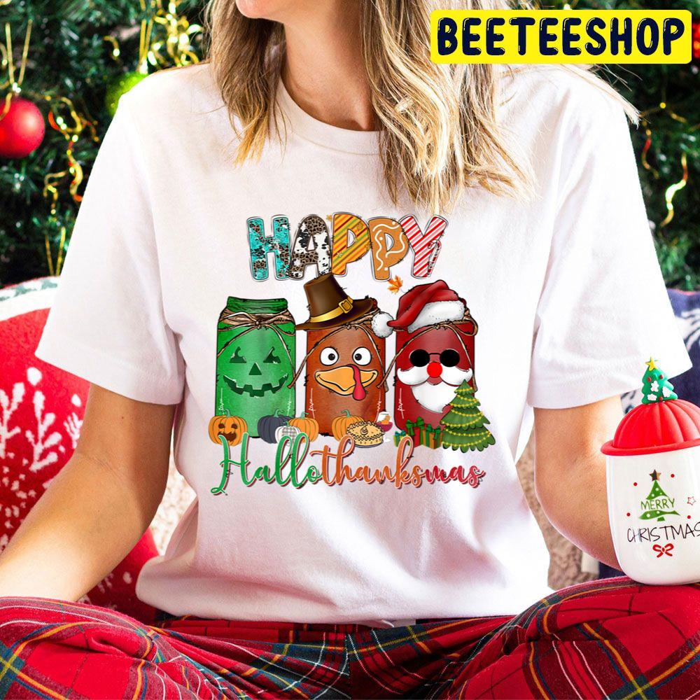 Frankenstein Turkey And Santa Happy Hallothanksmas Cups Trending Unisex Hoodie Frankenstein Turkey And Santa Happy Hallothanksmas Cups Trending Unisex Hoodie