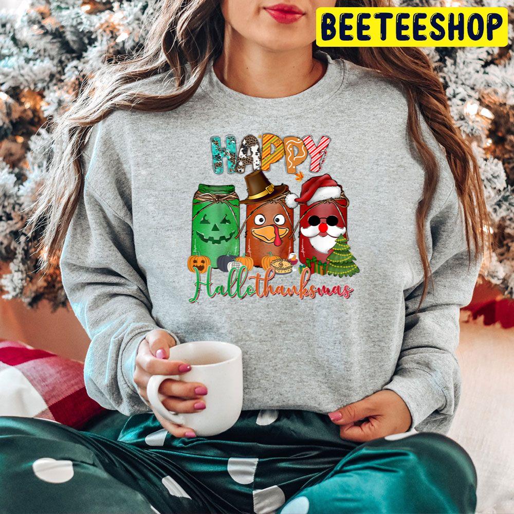 Frankenstein Turkey And Santa Happy Hallothanksmas Cups Trending Unisex Hoodie Frankenstein Turkey And Santa Happy Hallothanksmas Cups Trending Unisex Hoodie
