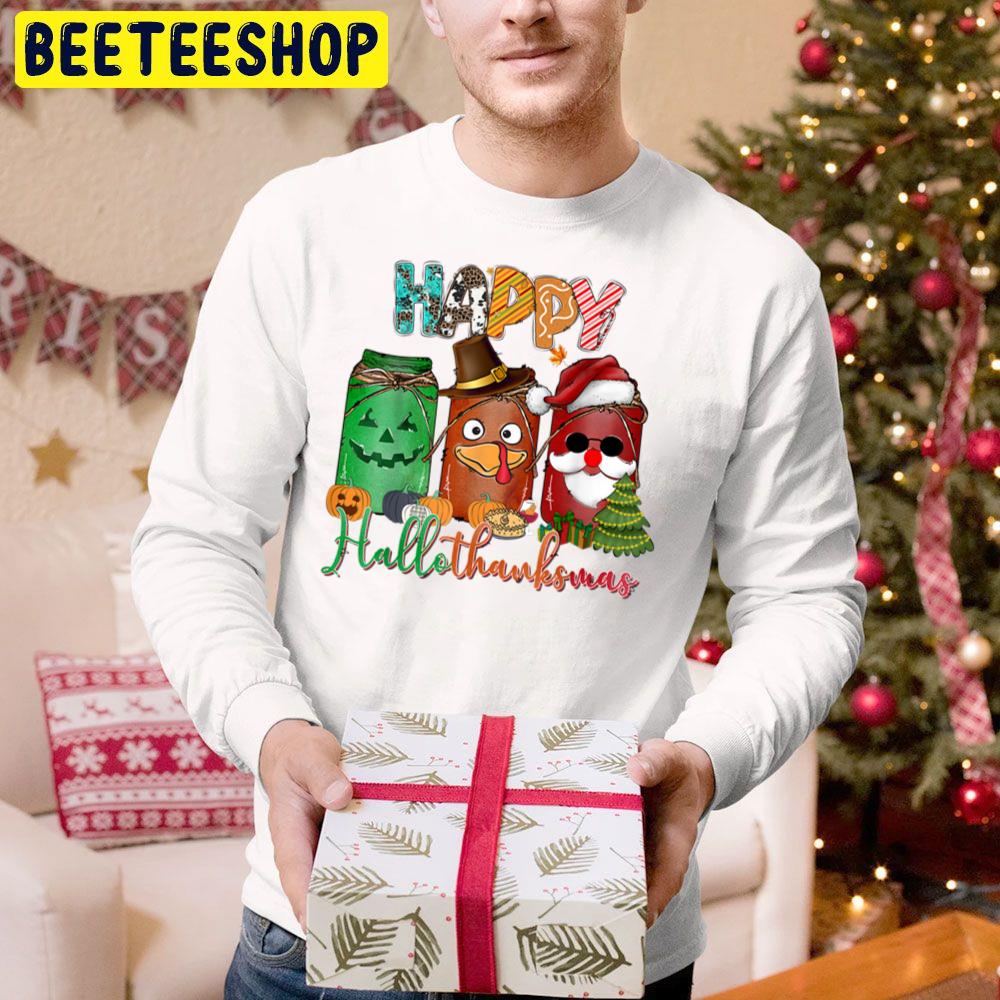 Frankenstein Turkey And Santa Happy Hallothanksmas Cups Trending Unisex Hoodie Frankenstein Turkey And Santa Happy Hallothanksmas Cups Trending Unisex Hoodie