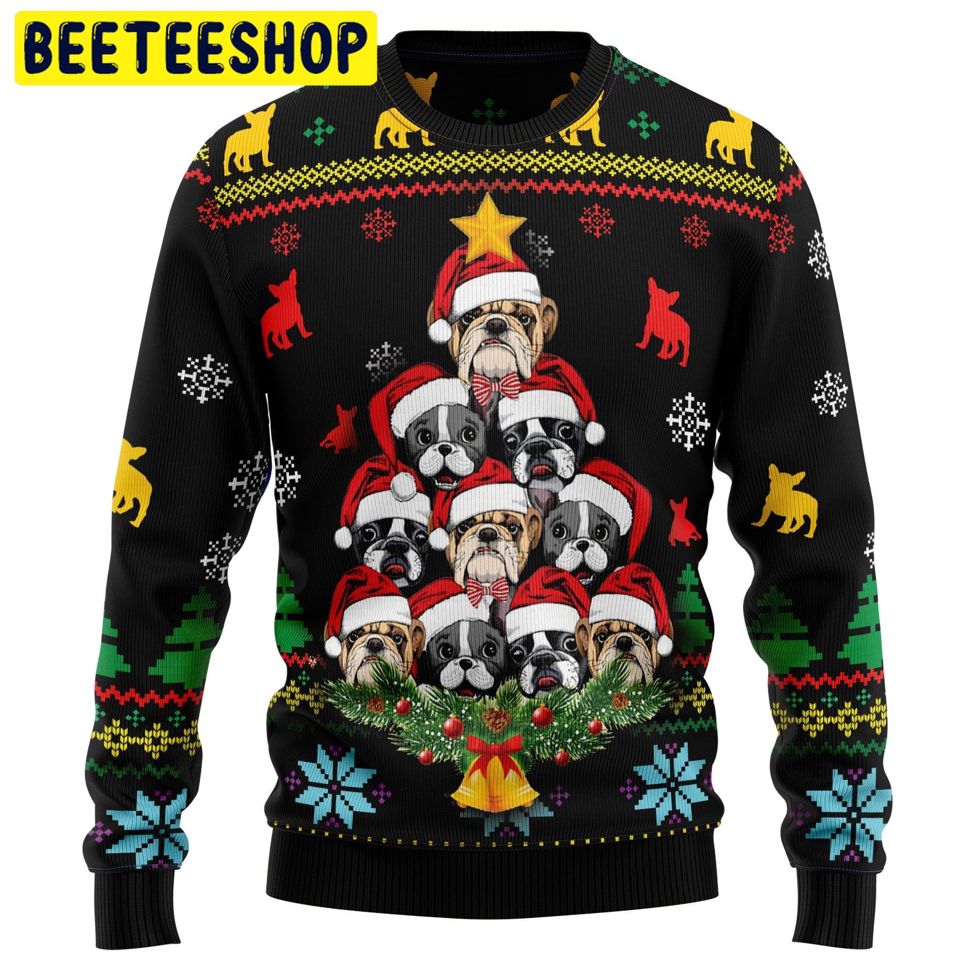 French Bulldog Trending Ugly Christmas Sweatshirt French Bulldog Trending Ugly Christmas Sweatshirt