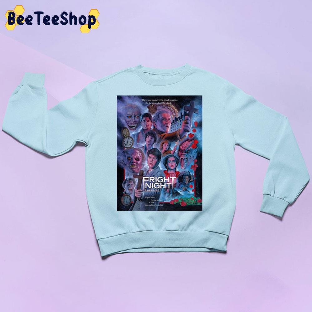 Fright Night 1 And 2 Horror Movie Unisex Sweatshirt Fright Night 1 And 2 Horror Movie Unisex Sweatshirt