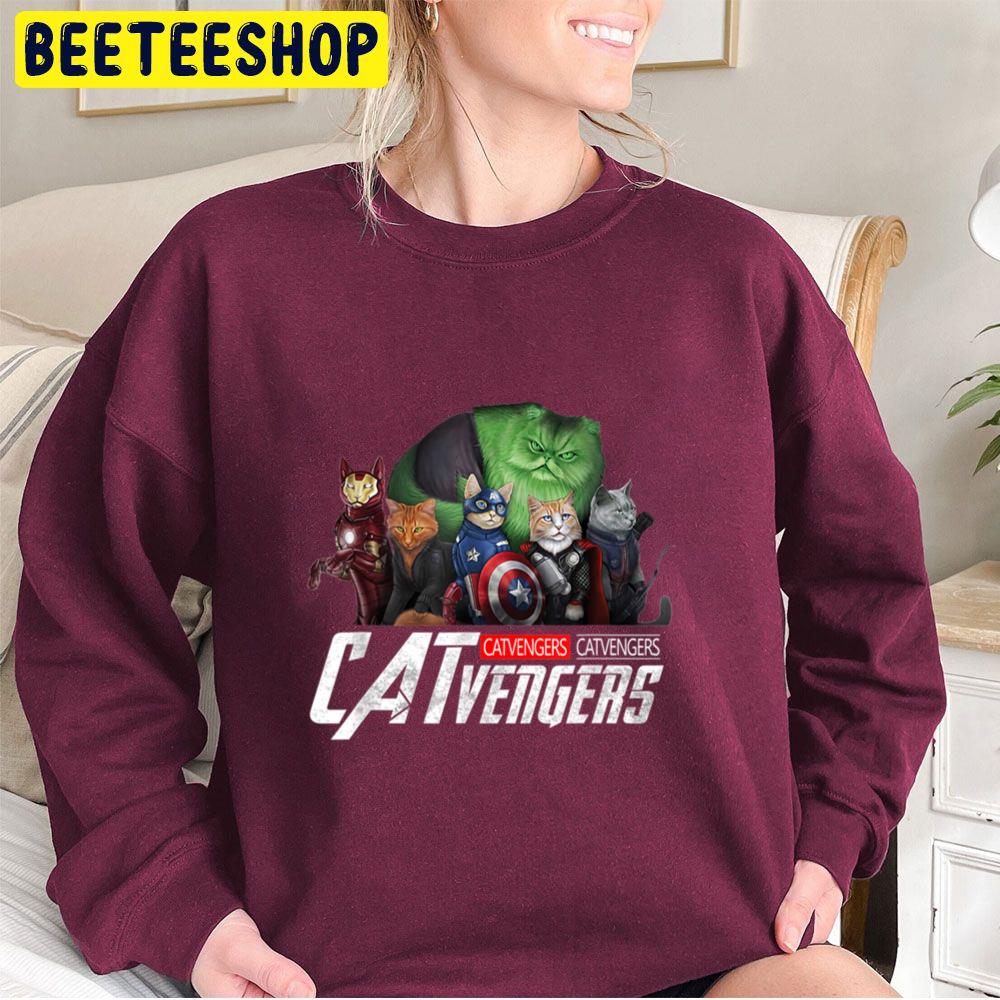 Funny Cat Lover Catvengers Unisex Sweatshirt Funny Cat Lover Catvengers Unisex Sweatshirt