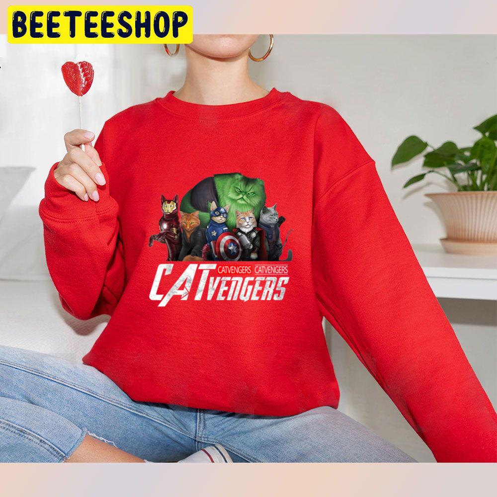 Funny Cat Lover Catvengers Unisex Sweatshirt Funny Cat Lover Catvengers Unisex Sweatshirt