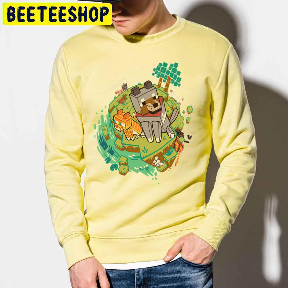 Funny Dog Minecrafts Movie Fans Trending Unisex Sweatshirt Funny Dog Minecrafts Movie Fans Trending Unisex Sweatshirt
