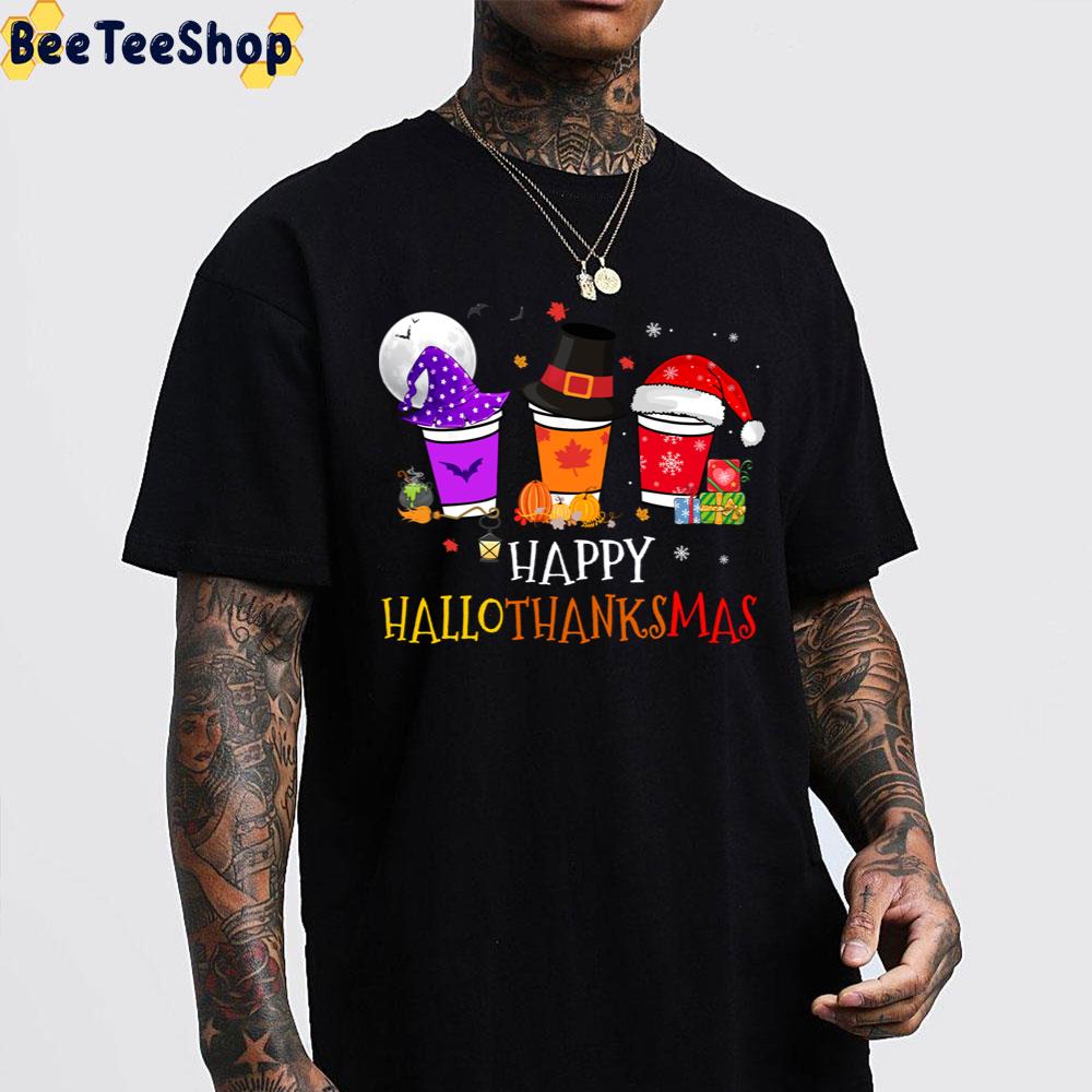 Funny Halloween Merry Christmas Happy Hallothanksmas Coffee Lover Trending Unisex Sweatshirt Funny Halloween Merry Christmas Happy Hallothanksmas Coffee Lover Trending Unisex Sweatshirt