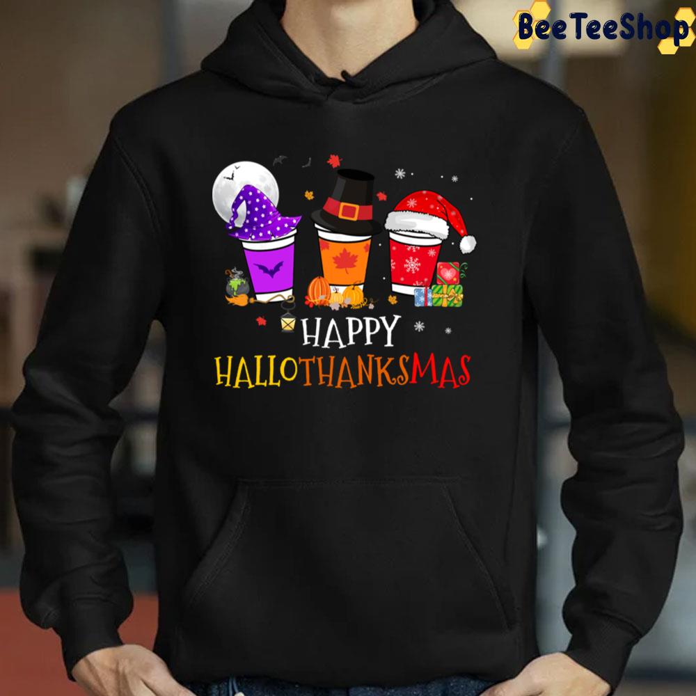 Funny Halloween Merry Christmas Happy Hallothanksmas Coffee Lover Trending Unisex Sweatshirt Funny Halloween Merry Christmas Happy Hallothanksmas Coffee Lover Trending Unisex Sweatshirt