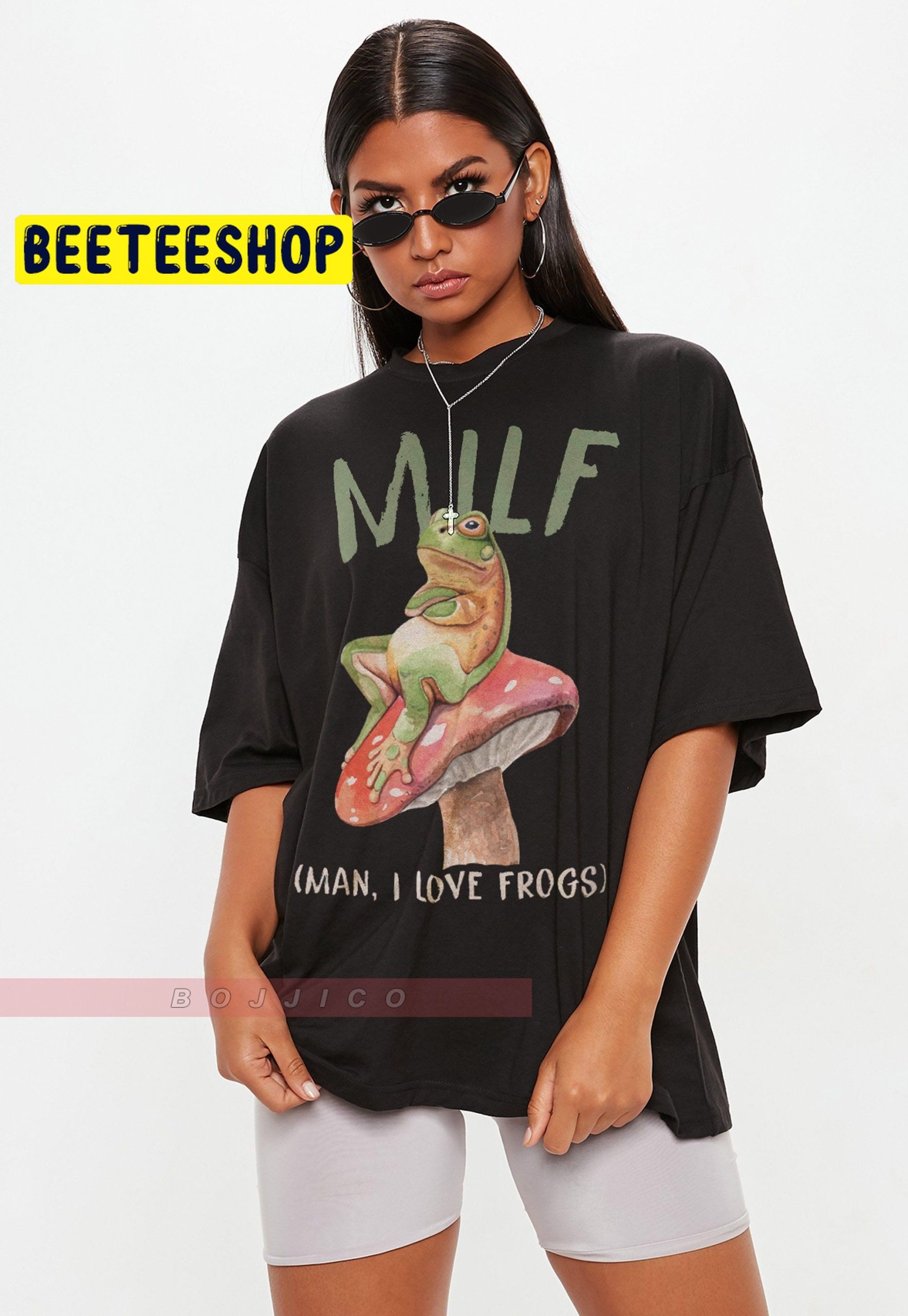 Funny Milf Man I Love Frogs Trending Unisex T-Shirt Funny Milf Man I Love Frogs Trending Unisex T-Shirt