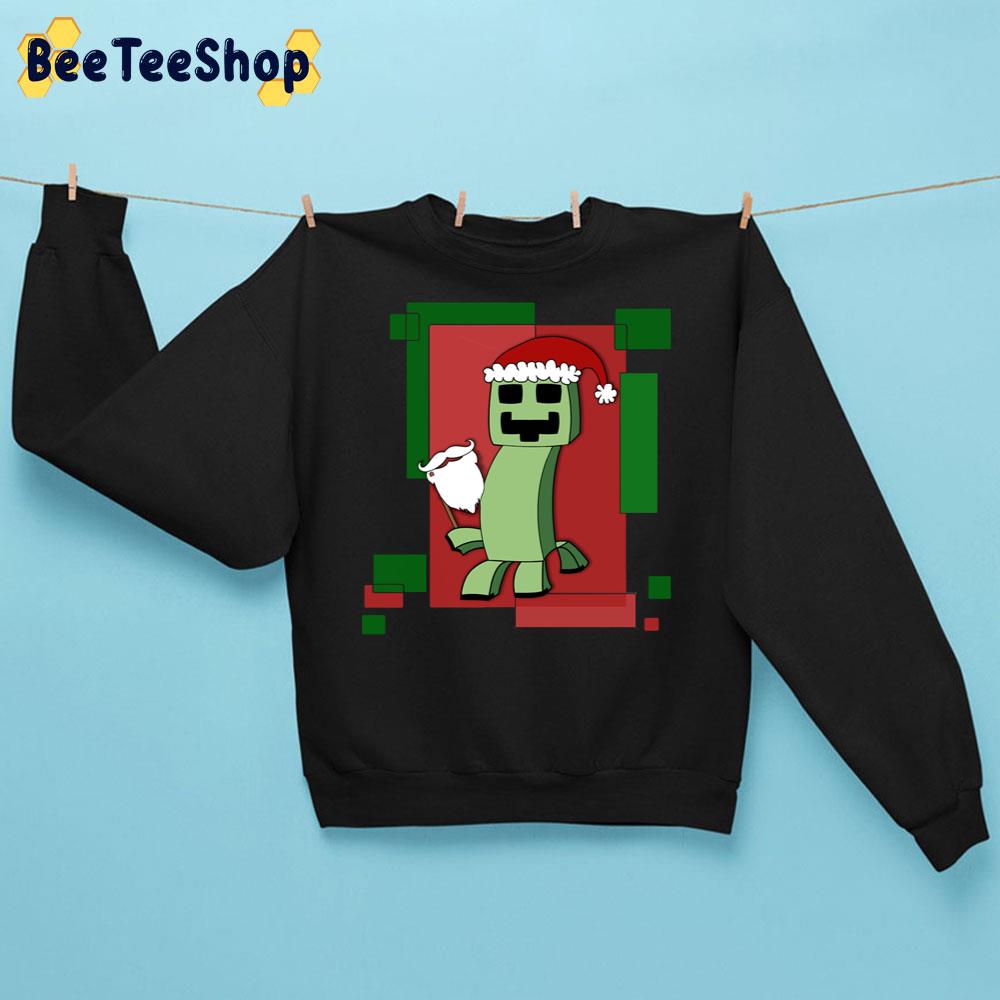 Funny Minecraft Graphic Christmas Trending Unisex Sweatshirt Funny Minecraft Graphic Christmas Trending Unisex Sweatshirt