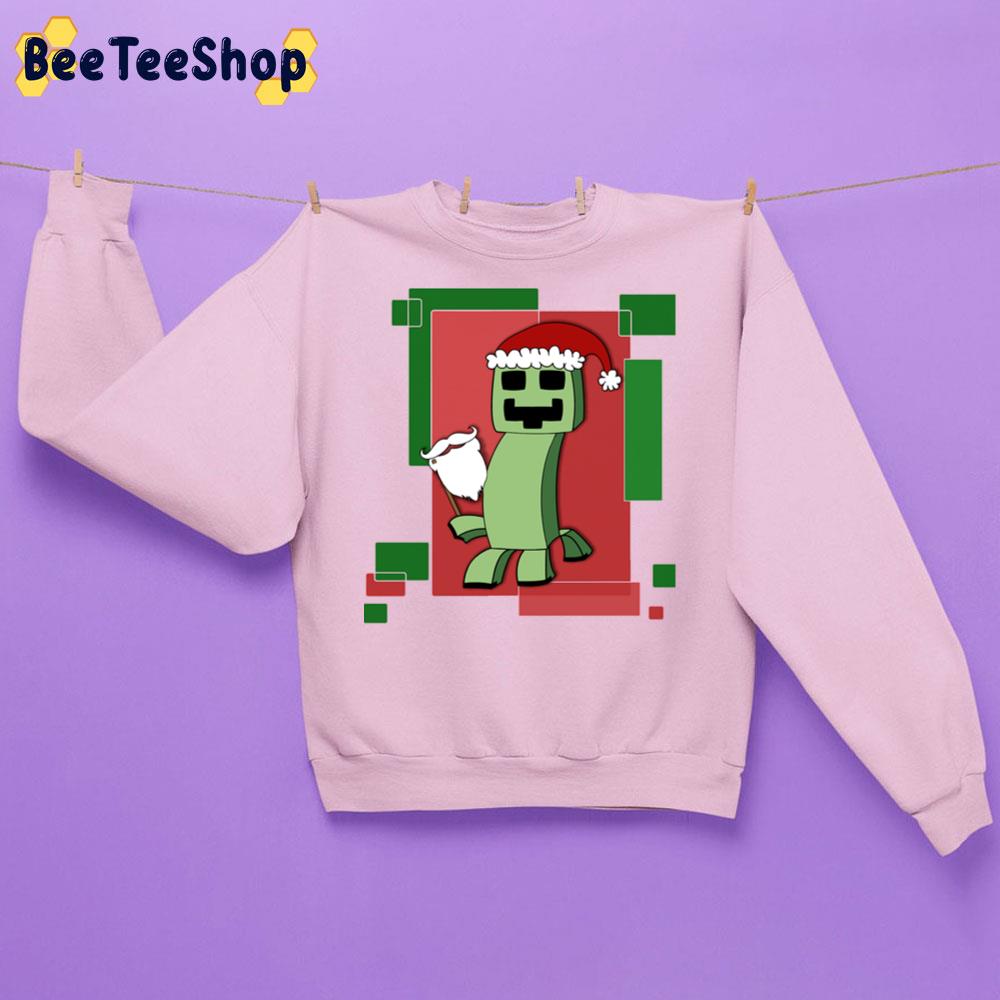Funny Minecraft Graphic Christmas Trending Unisex Sweatshirt Funny Minecraft Graphic Christmas Trending Unisex Sweatshirt