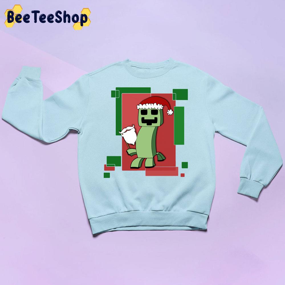Funny Minecraft Graphic Christmas Trending Unisex Sweatshirt Funny Minecraft Graphic Christmas Trending Unisex Sweatshirt