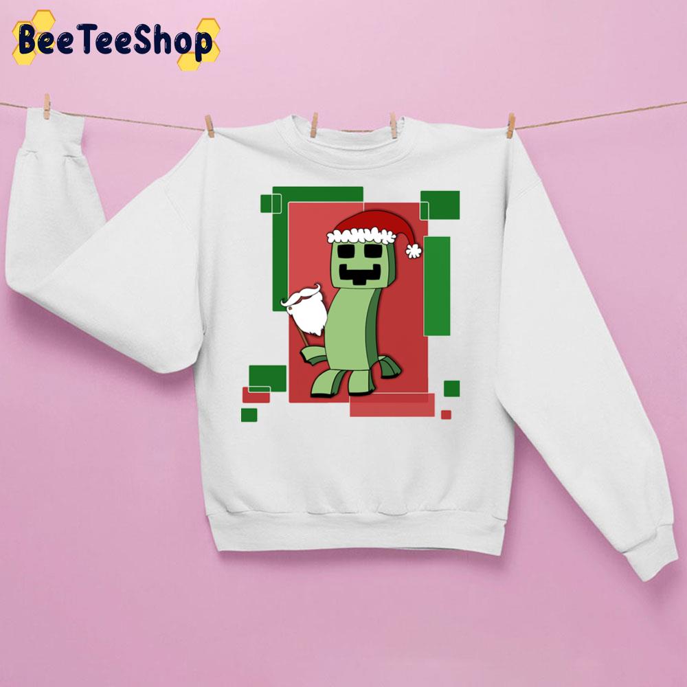 Funny Minecraft Graphic Christmas Trending Unisex Sweatshirt Funny Minecraft Graphic Christmas Trending Unisex Sweatshirt