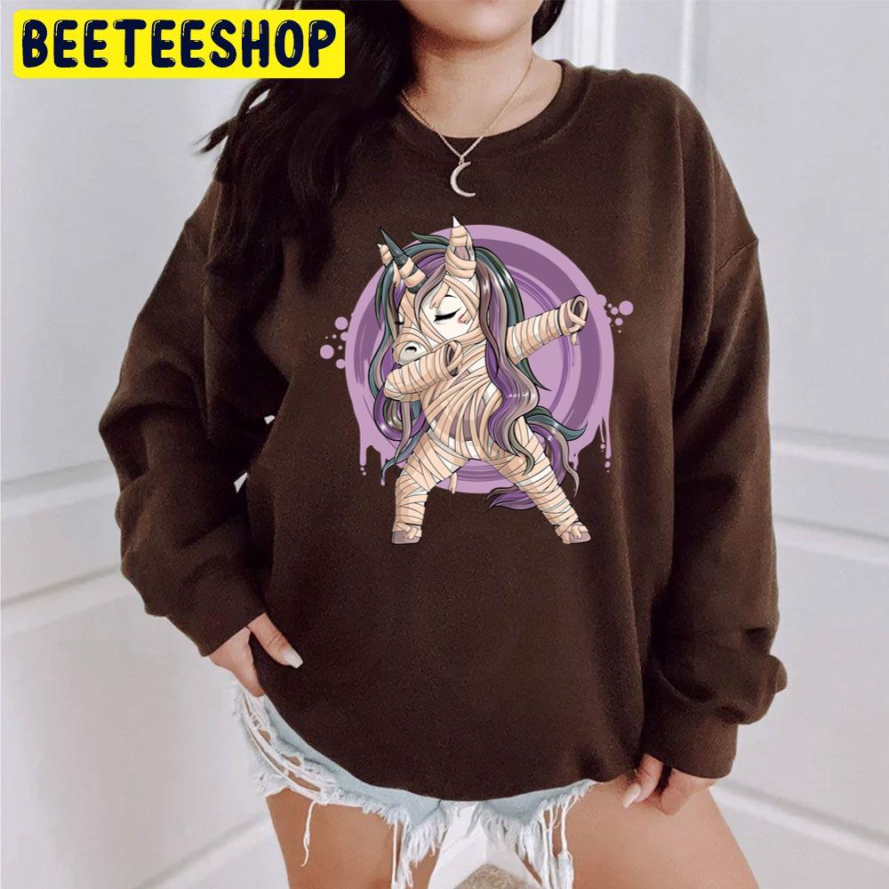 Funny Mummy Unicorn Doing Dabbing Dance Dab Movement Unisex Sweatshirt Funny Mummy Unicorn Doing Dabbing Dance Dab Movement Unisex Sweatshirt