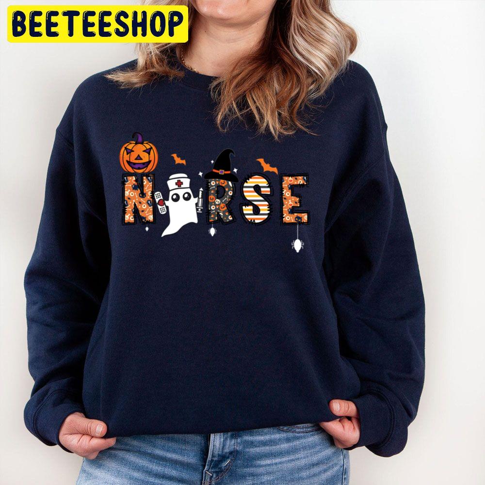 Funny Nurse Halloween Nursing Trending Unisex Sweatshirt Funny Nurse Halloween Nursing Trending Unisex Sweatshirt