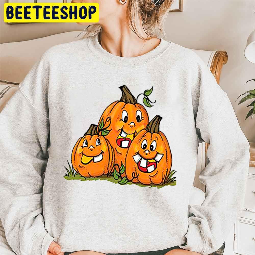 Funny Pumpkins Halloween Trending Unisex Sweatshirt Funny Pumpkins Halloween Trending Unisex Sweatshirt