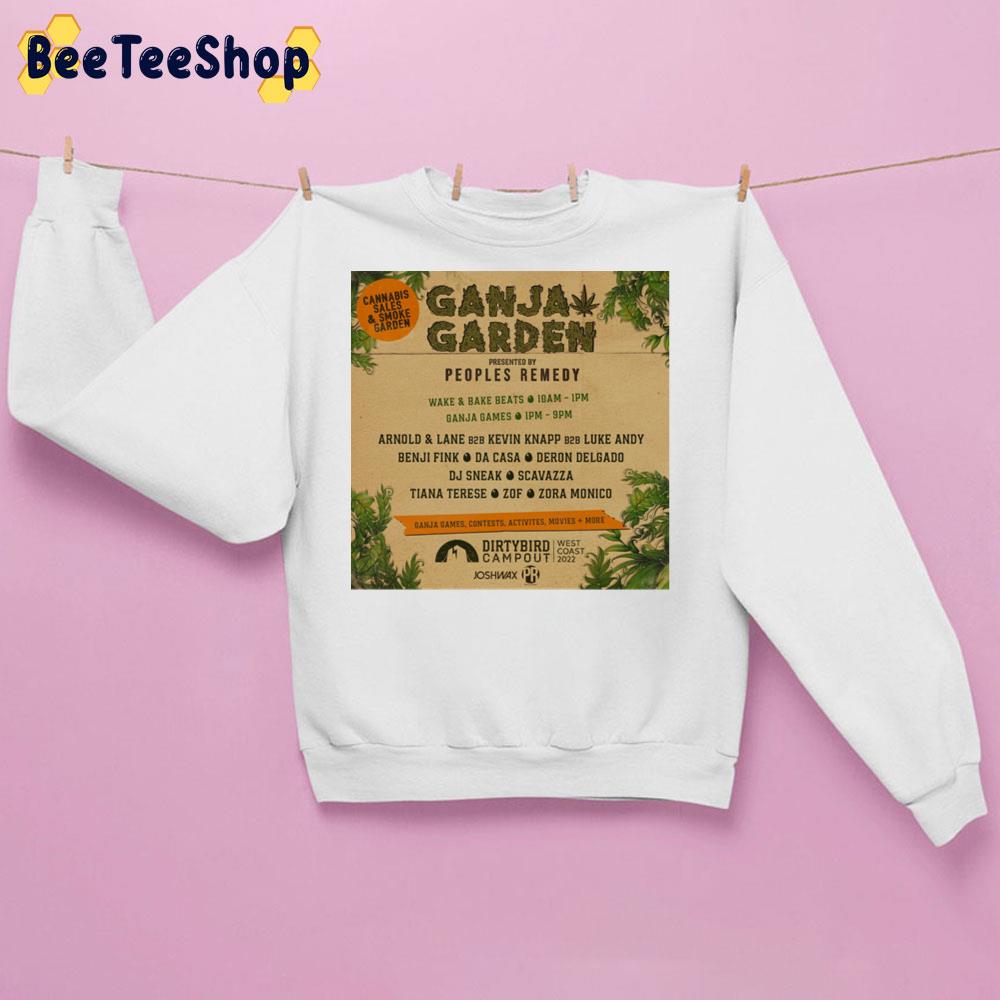 Ganja Gadrden Dirtybird Campout West Coast 2022 Trending Unisex Sweatshirt Ganja Gadrden Dirtybird Campout West Coast 2022 Trending Unisex Sweatshirt