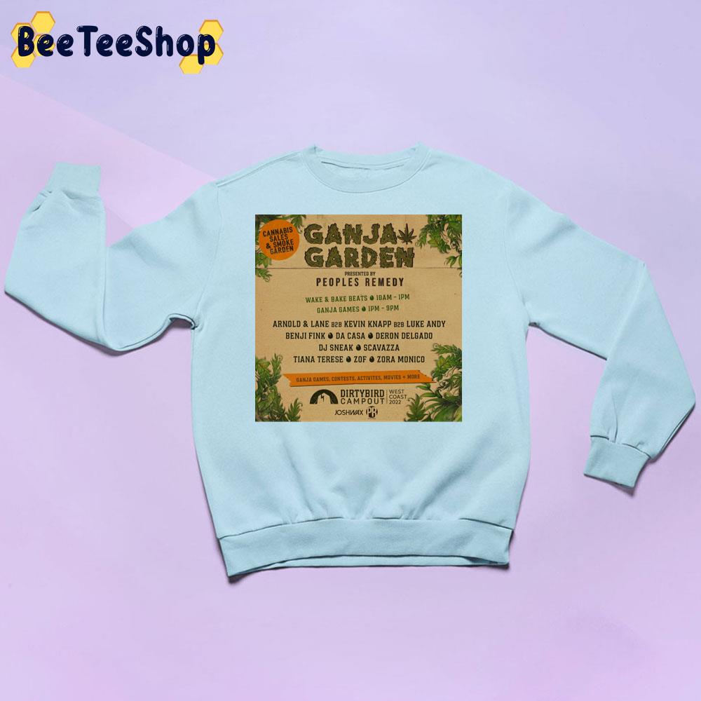 Ganja Gadrden Dirtybird Campout West Coast 2022 Trending Unisex Sweatshirt Ganja Gadrden Dirtybird Campout West Coast 2022 Trending Unisex Sweatshirt