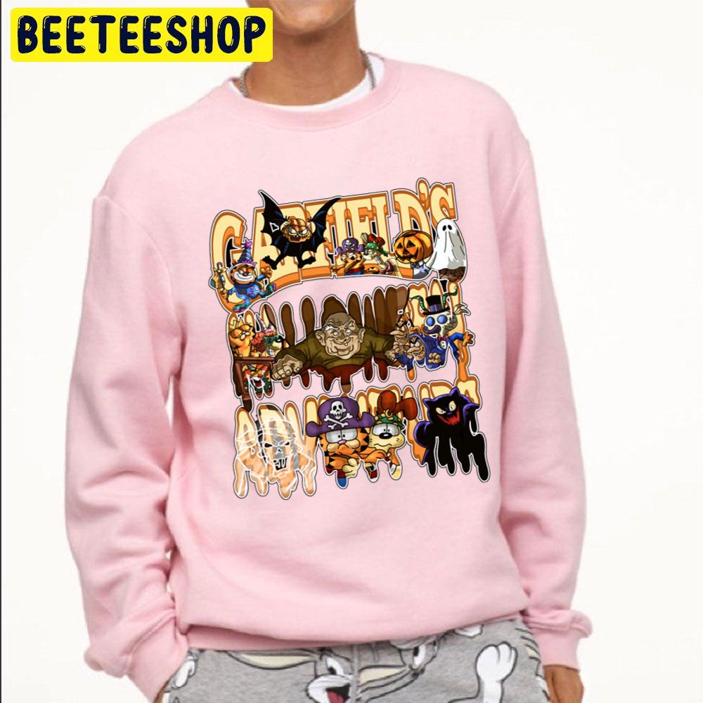 Garfield's Halloween Adventure Trending Unisex Sweatshirt Garfield's Halloween Adventure Trending Unisex Sweatshirt