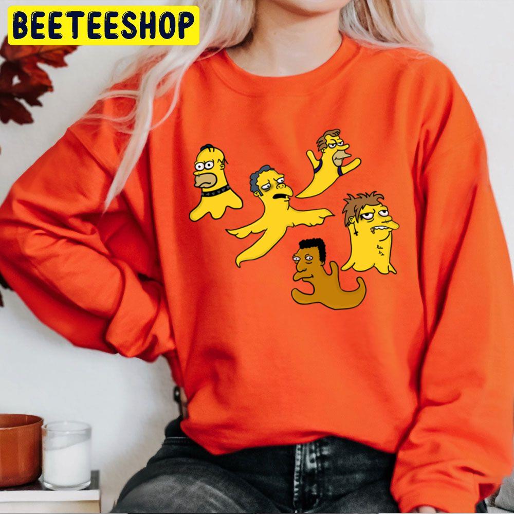 Ghost Simpsons Halloween Unisex Sweatshirt Ghost Simpsons Halloween Unisex Sweatshirt