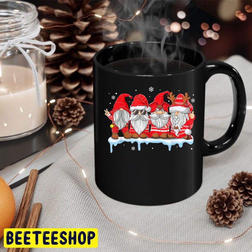 Gnomes In Red Knit Christmas X Mas Trending Unisex Hoodie Gnomes In Red Knit Christmas X Mas Trending Unisex Hoodie