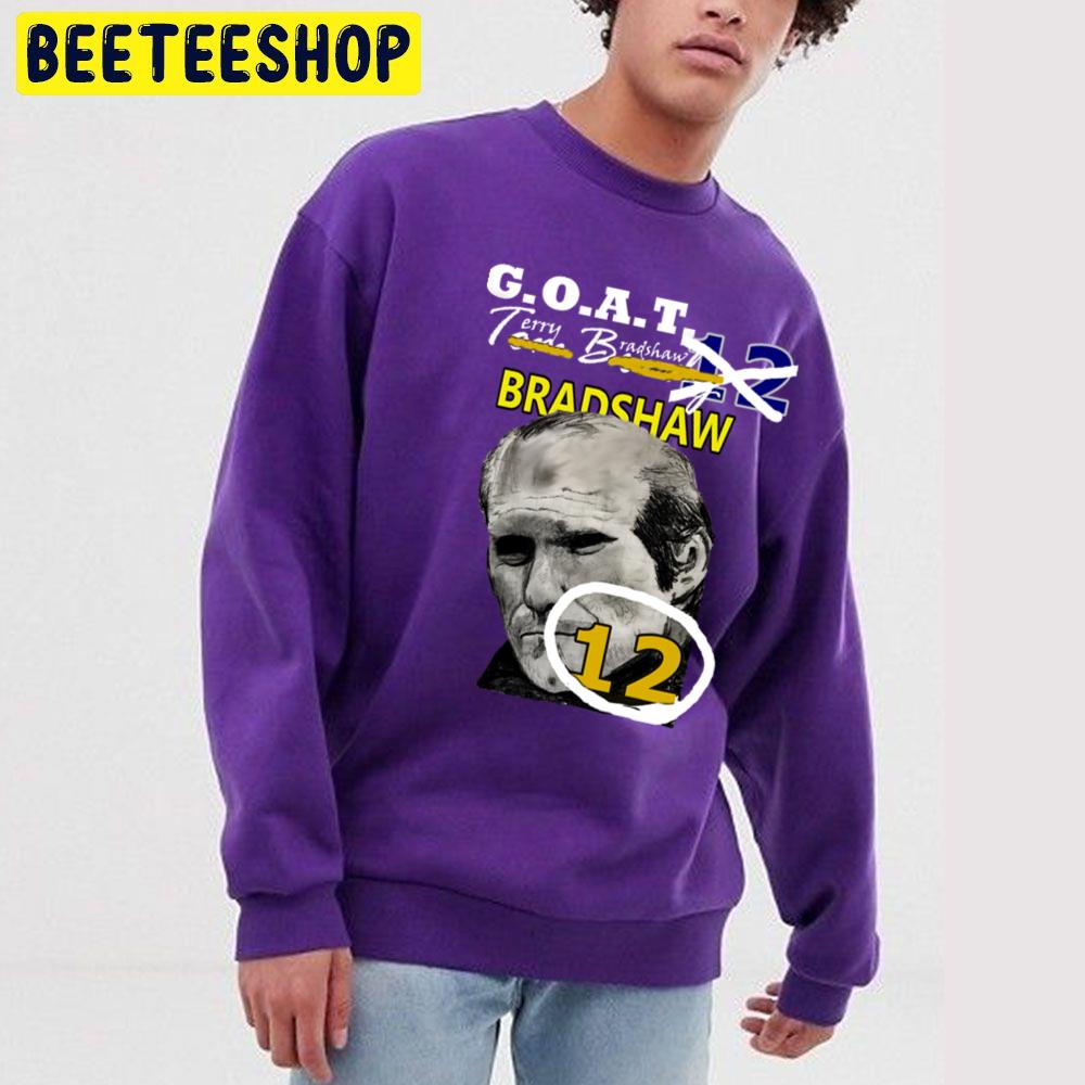 G.O.A.T. Terry Bradshaw 12 Trending Unisex Sweatshirt G.O.A.T. Terry Bradshaw 12 Trending Unisex Sweatshirt