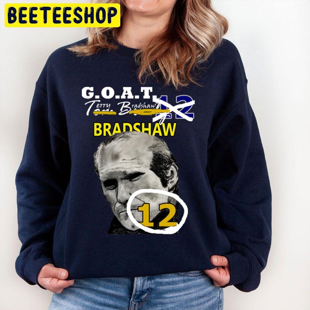 G.O.A.T. Terry Bradshaw 12 Trending Unisex Sweatshirt G.O.A.T. Terry Bradshaw 12 Trending Unisex Sweatshirt