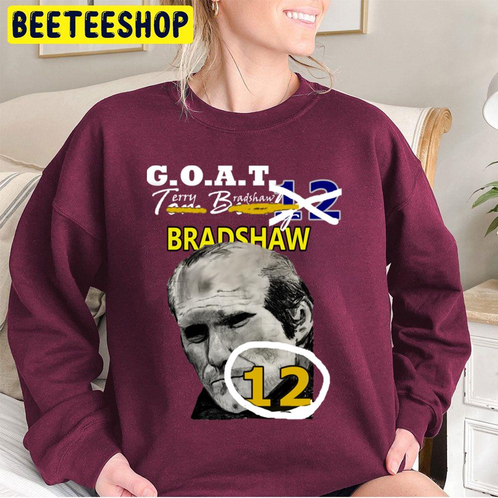 G.O.A.T. Terry Bradshaw 12 Trending Unisex Sweatshirt G.O.A.T. Terry Bradshaw 12 Trending Unisex Sweatshirt