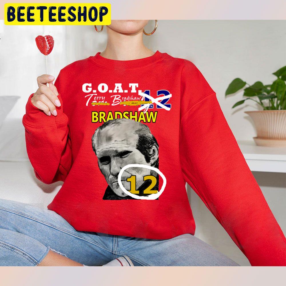 G.O.A.T. Terry Bradshaw 12 Trending Unisex Sweatshirt G.O.A.T. Terry Bradshaw 12 Trending Unisex Sweatshirt