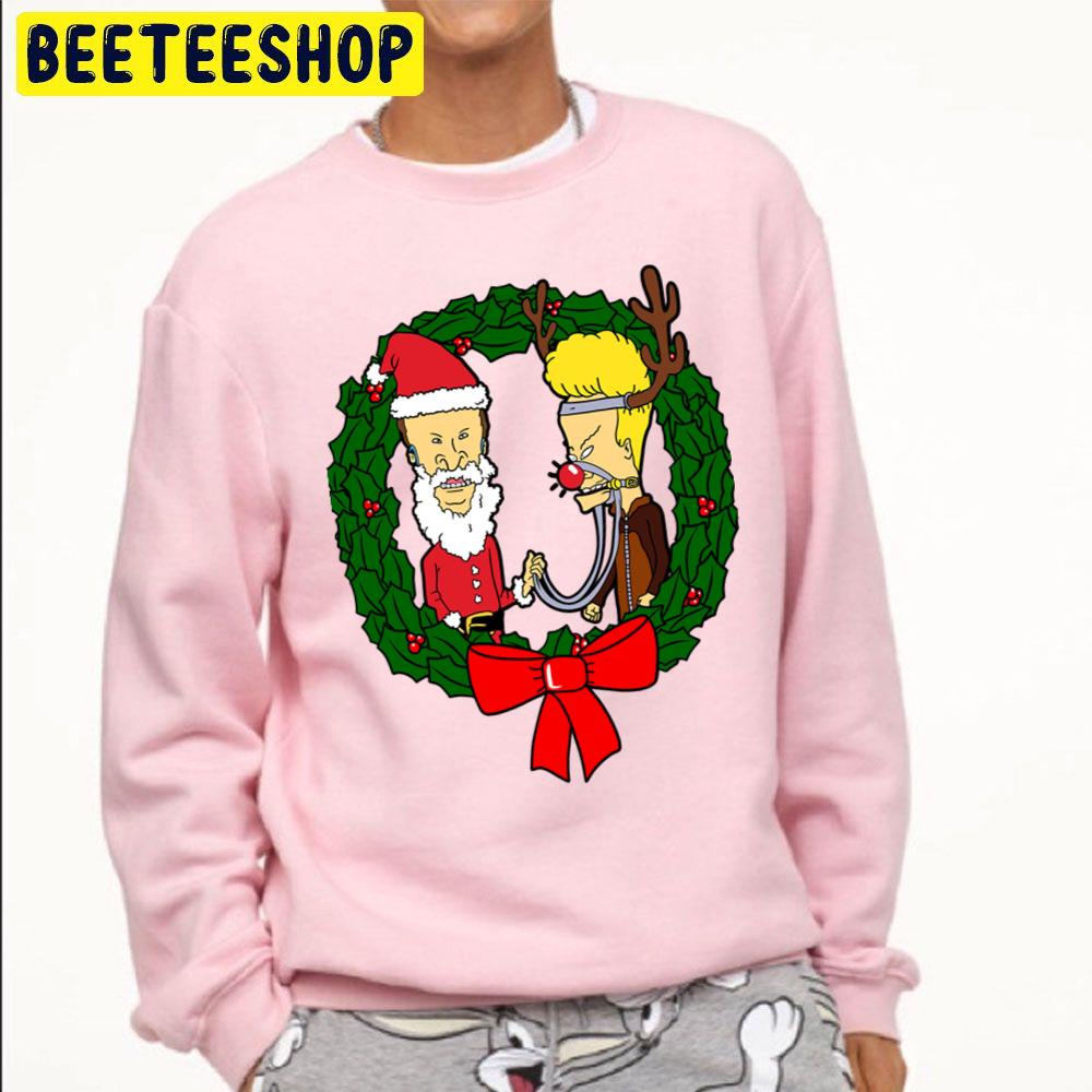 Gold Beavis And Butthead Christmas Trending Unisex Sweatshirt Gold Beavis And Butthead Christmas Trending Unisex Sweatshirt