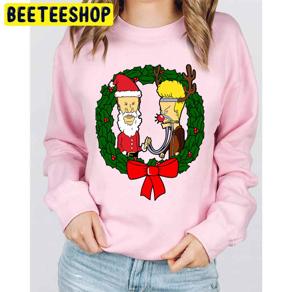 Gold Beavis And Butthead Christmas Trending Unisex Sweatshirt Gold Beavis And Butthead Christmas Trending Unisex Sweatshirt