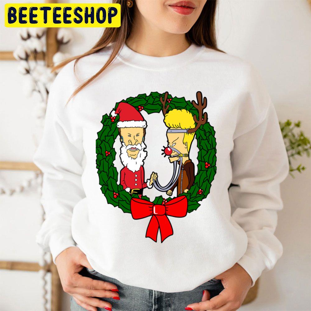 Gold Beavis And Butthead Christmas Trending Unisex Sweatshirt Gold Beavis And Butthead Christmas Trending Unisex Sweatshirt