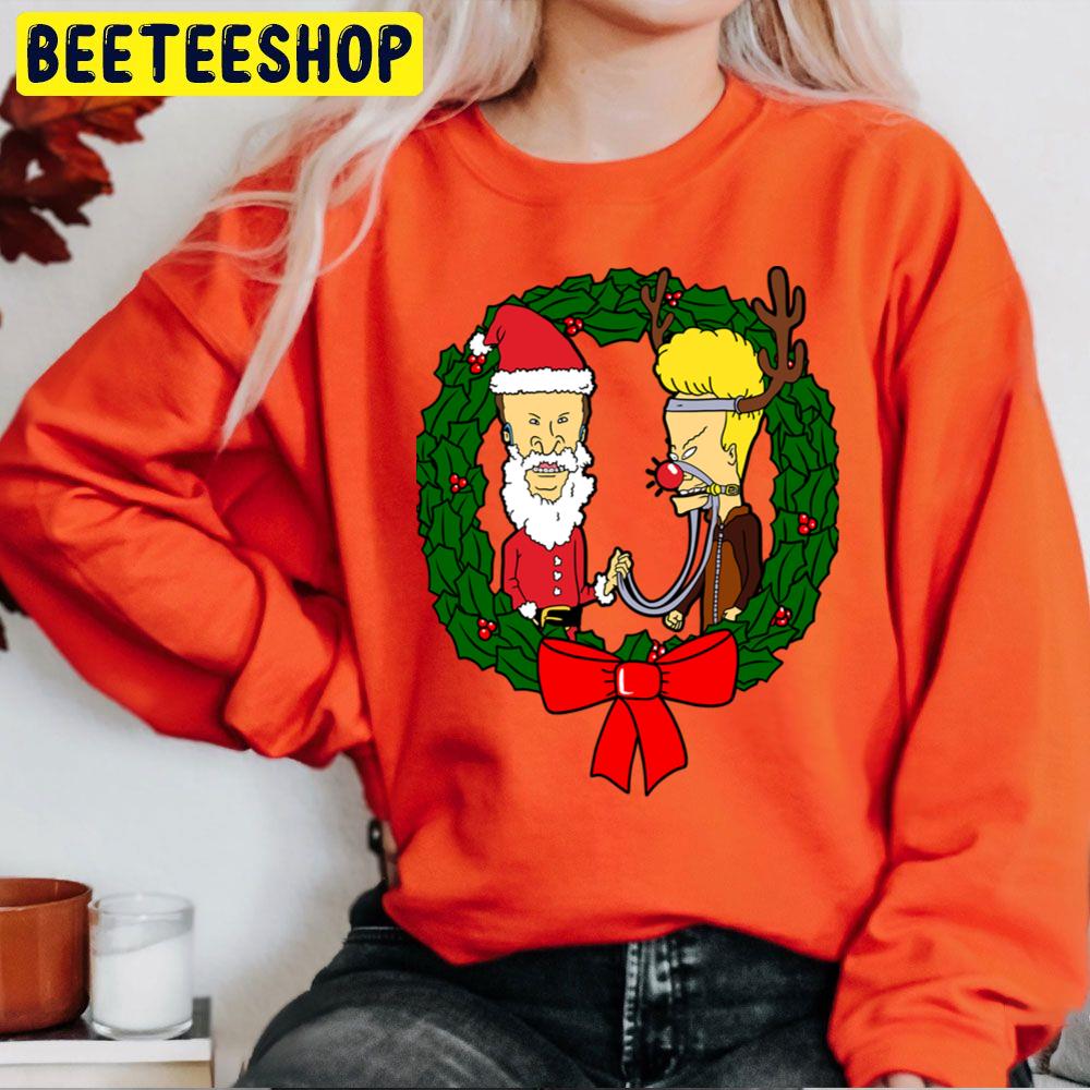 Gold Beavis And Butthead Christmas Trending Unisex Sweatshirt Gold Beavis And Butthead Christmas Trending Unisex Sweatshirt