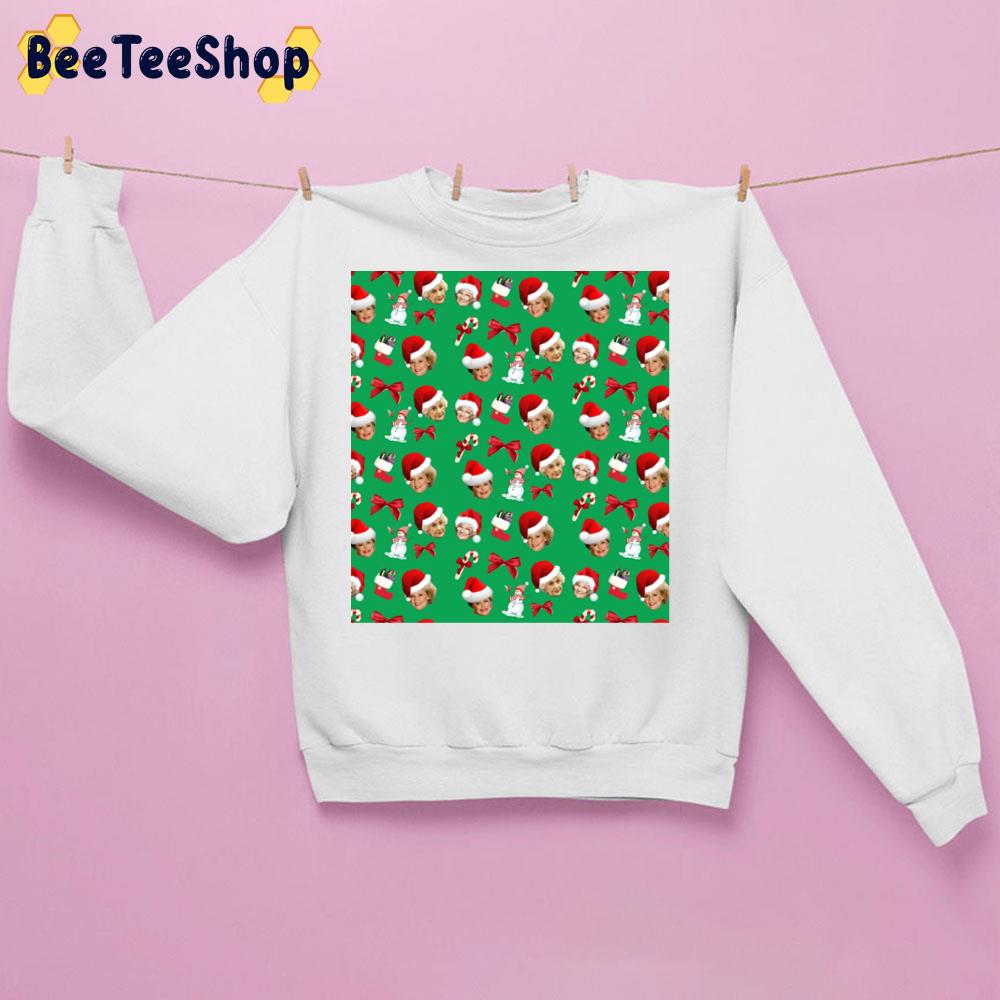 Golden Girls Christmas Pattern Trending Unisex Sweatshirt Golden Girls Christmas Pattern Trending Unisex Sweatshirt